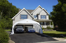 Load image into Gallery viewer, Location d'abri d'auto double - Le Double Rond 18'