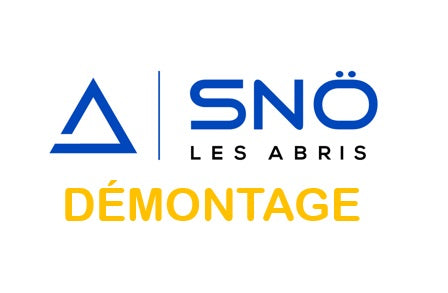 Démontage abri résidentiel