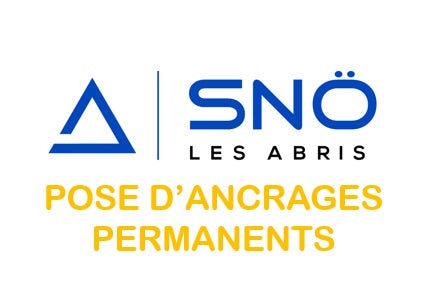 Installation d'ancrages permanents